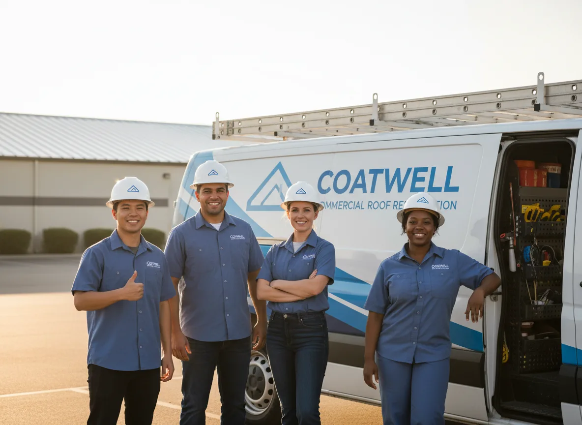 Commercial roof coating company in Bomoseen, VT